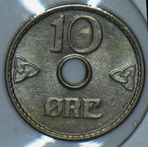 Norway 1951 10 Ore 150499 combine shipping