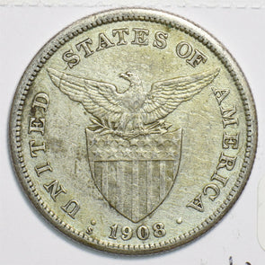 Philippines 1908 Peso 491488 combine shipping