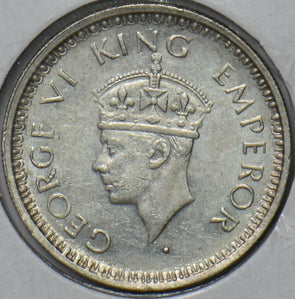 British India 1944 1/4 Rupee 194616 combine shipping