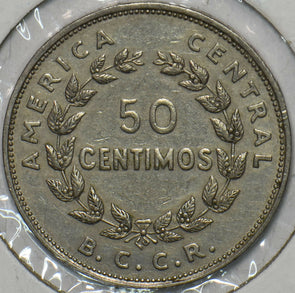Costa Rica 1965 50 Centimos 196251 combine shipping