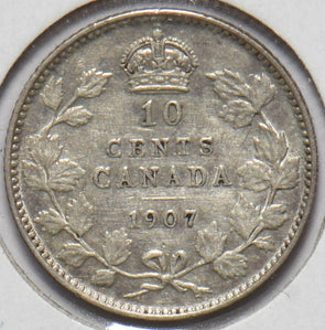 Canada 1907 10 Cents Edwardvs VII 293462 combine shipping