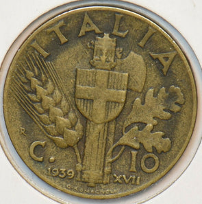 Italy 1939 10 Centesimi 151068 combine shipping