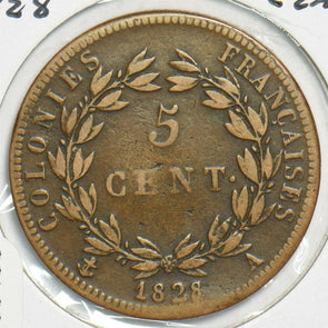 France 1828 5 Cents 298436 combine shipping