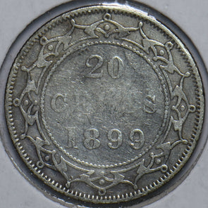 Canada 1899 20 Cents Newfoundland 150736 combine shipping