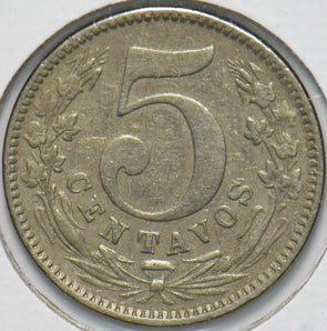 Colombia 1886 5 Centavos 192291 combine shipping