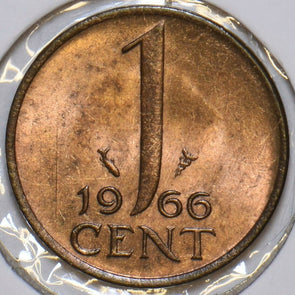 Netherlands 1966 Cent 152512 combine shipping