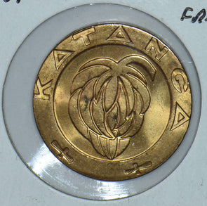 Katanga 1961 Bananas Franc 191559 combine shipping