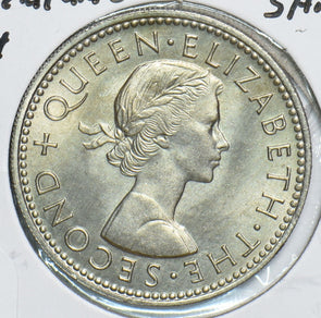 New Zealand 1964 Shilling 298690 combine shipping