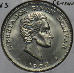 Colombia 1963 50 Centavos Eagle animal 196103 combine shipping