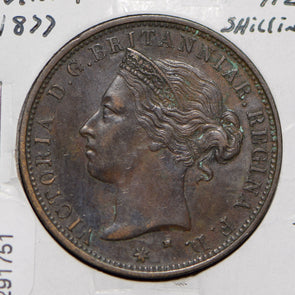 Jersey 1877 1/12 Shilling Lion animal  291751 combine shipping