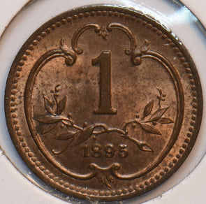 Austria 1895 Heller Eagle animal 193386 combine shipping