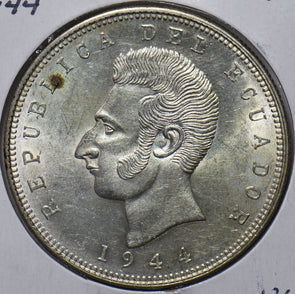 Ecuador 1944 M 5 Sucres 490656 combine shipping