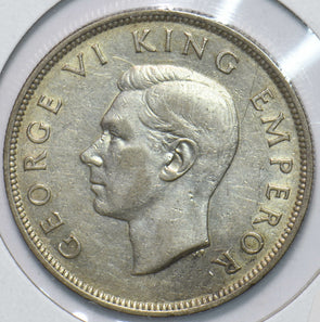 New Zealand 1941 1/2 Crown Ram animal George VI 292914 combine shipping