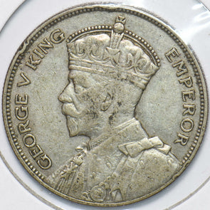 New Zealand 1935 George V 1/2 Crown Ram animal 192196 combine shipping