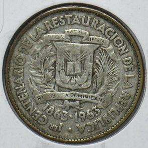 Dominican Republic 1963 25 Centavos 193126 combine shipping