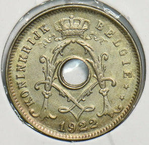 Belgium 1922 FL 5 Centimes UNC 298513 combine shipping