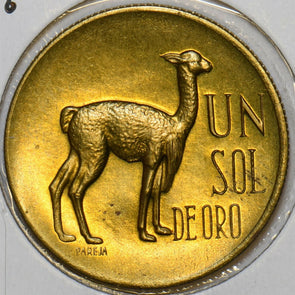 Peru 1966 Sol Vicuna animal 240387 combine shipping