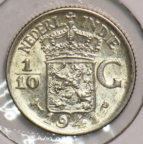 Netherlands East Indies 1941 P 1/10 Gulden 199166 combine shipping