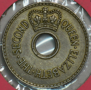 Fiji 1959 Penny 153097 combine shipping