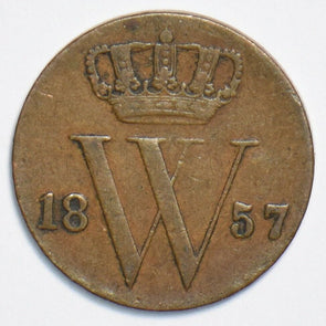 Netherlands 1857 1/2 Cent 153272 combine shipping
