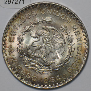 Mexico 1964 Peso Eagle animal 297271 combine shipping