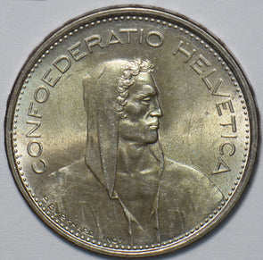 Switzerland 1967 B 5 Francs 240290 combine shipping