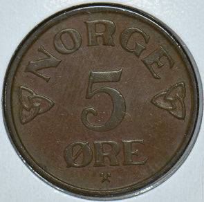 Norway 1953 5 Ore 150485 combine shipping