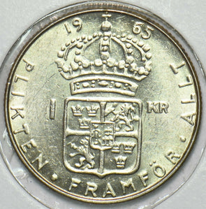 Sweden 1965 Krona 152762 combine shipping