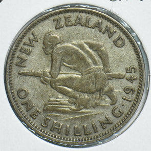New Zealand 1945 Shilling 197906 combine shipping