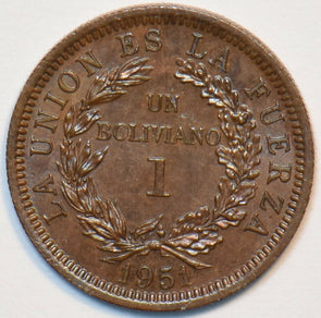 Bolivia 1951 Boliviano Alpaca animal 903294 combine shipping