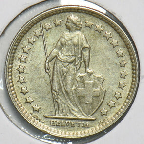 Switzerland 1960 1/2 Franc 197285 combine shipping
