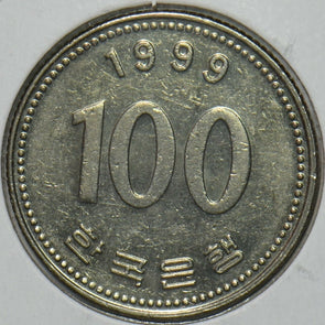 South Korea 1999 100 Won 903501 combine shipping