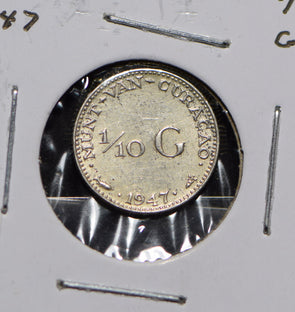 Curacao 1947 1/10 Gulden  901013 combine shipping