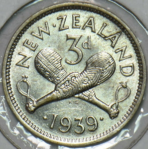 New Zealand 1939 3 Pence 196441 combine shipping