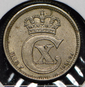 Denmark 1921 10 Ore  901456 combine shipping