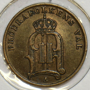 Sweden 1881 Ore 297929 combine shipping