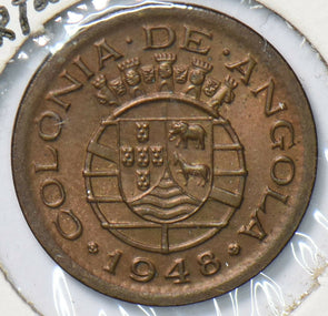 Portugal 1948 10 Centavos Elephant animal Horse 192634 combine shipping