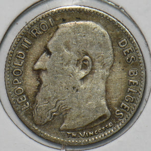 Belgium 1907 50 Centimes 151648 combine shipping