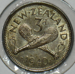 New Zealand 1940 3 Pence 152390 combine shipping