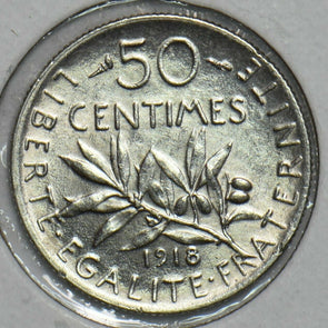 France 1918 50 Centimes 297894 combine shipping