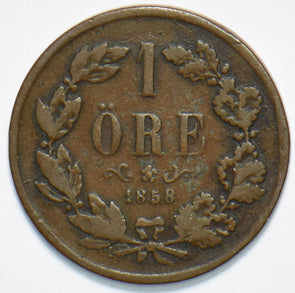Sweden 1858 Ore 192722 combine shipping