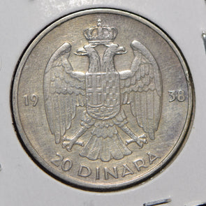 Yugoslavia 1938 20 Dinara  901078 combine shipping