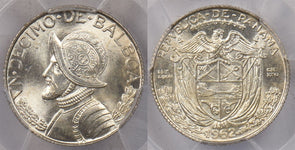 Panama 1962 1/10 Balboa PCGS MS 65 KM-10.2 PI0175 combine shipping
