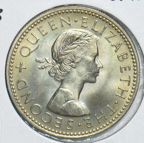 New Zealand 1963 Shilling 298677 combine shipping