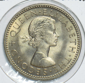 New Zealand 1964 Shilling 298673 combine shipping