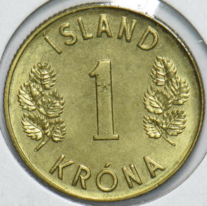 Iceland 1973 Krona Dragon animal Bull 192325 combine shipping