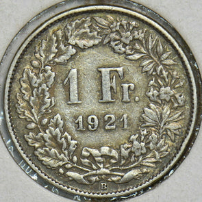 Switzerland 1921 Franc 153175 combine shipping