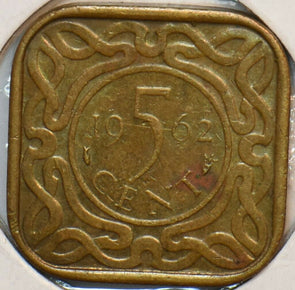 Suriname 1962 5 Cents 190661 combine shipping