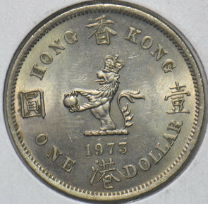 Hong Kong 1973 Dollar Lion animal UNC 296553 combine shipping