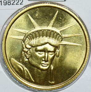 US 1990 's Token Bronze Token Statue of Liberty 198222 combine shipping